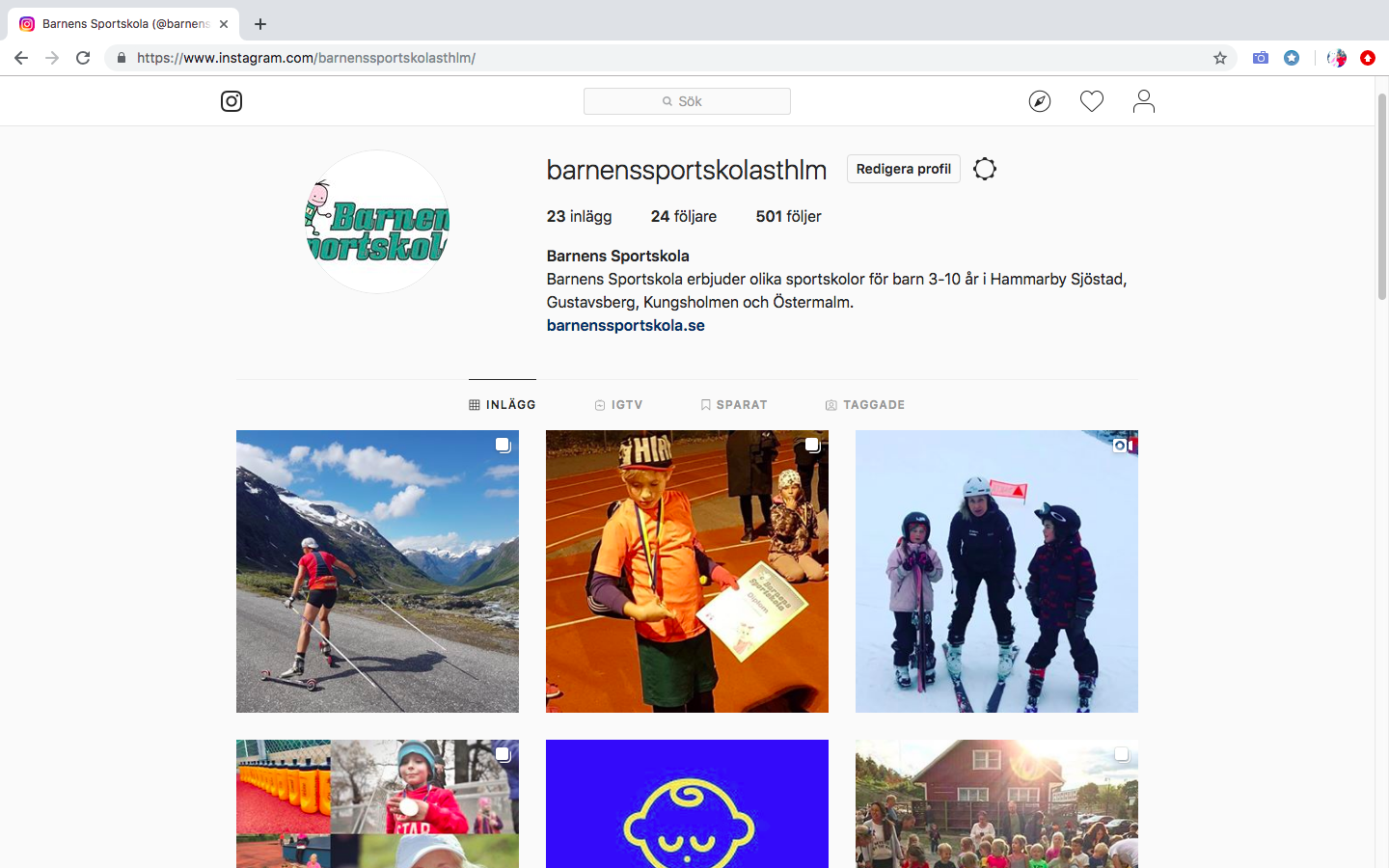 Barnens Sportskola Instagram Barnens Sportskola Instagram