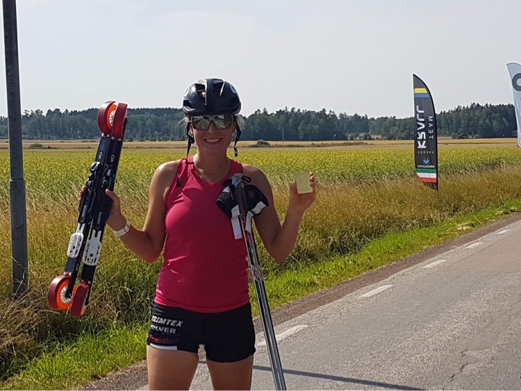Sm mästare med medaljen Sm mästare med medaljen