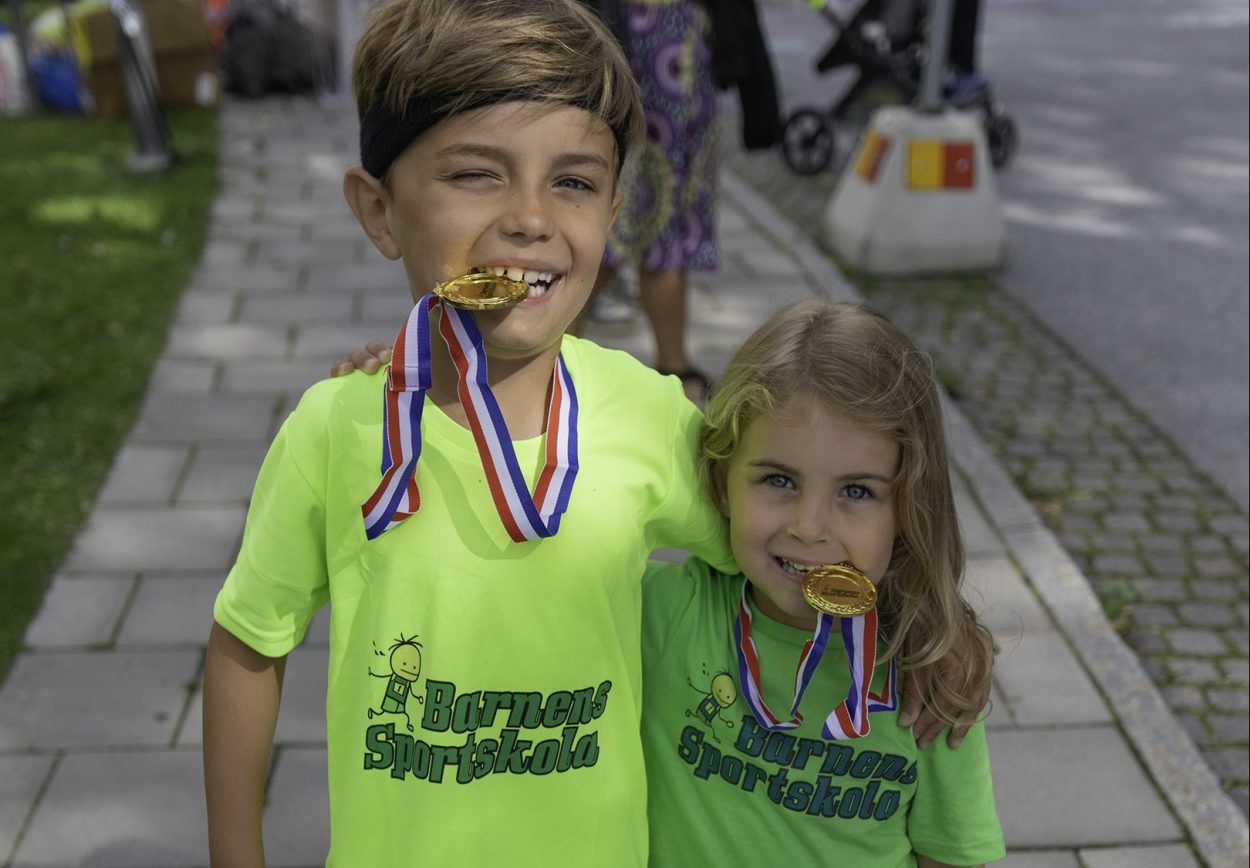 Barnidrott i Hammarby Sjöstad i samband med Sjöstadsdagen i Hammarby Sjöstad Barnidrott i Hammarby Sjöstad i samband med Sjöstadsdagen i Hammarby Sjöstad